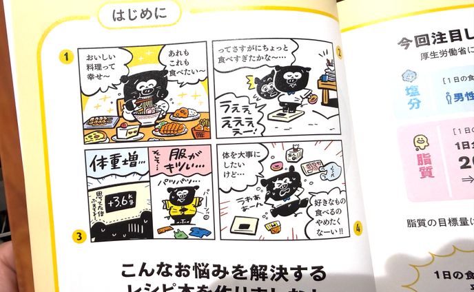KADOKAWA『世界一美味しくて健康的なズボラ飯』書籍内漫画